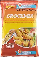 1 Kilo Mistura Farinha Para Empanar Sem Glúten Crockmix Tradicional