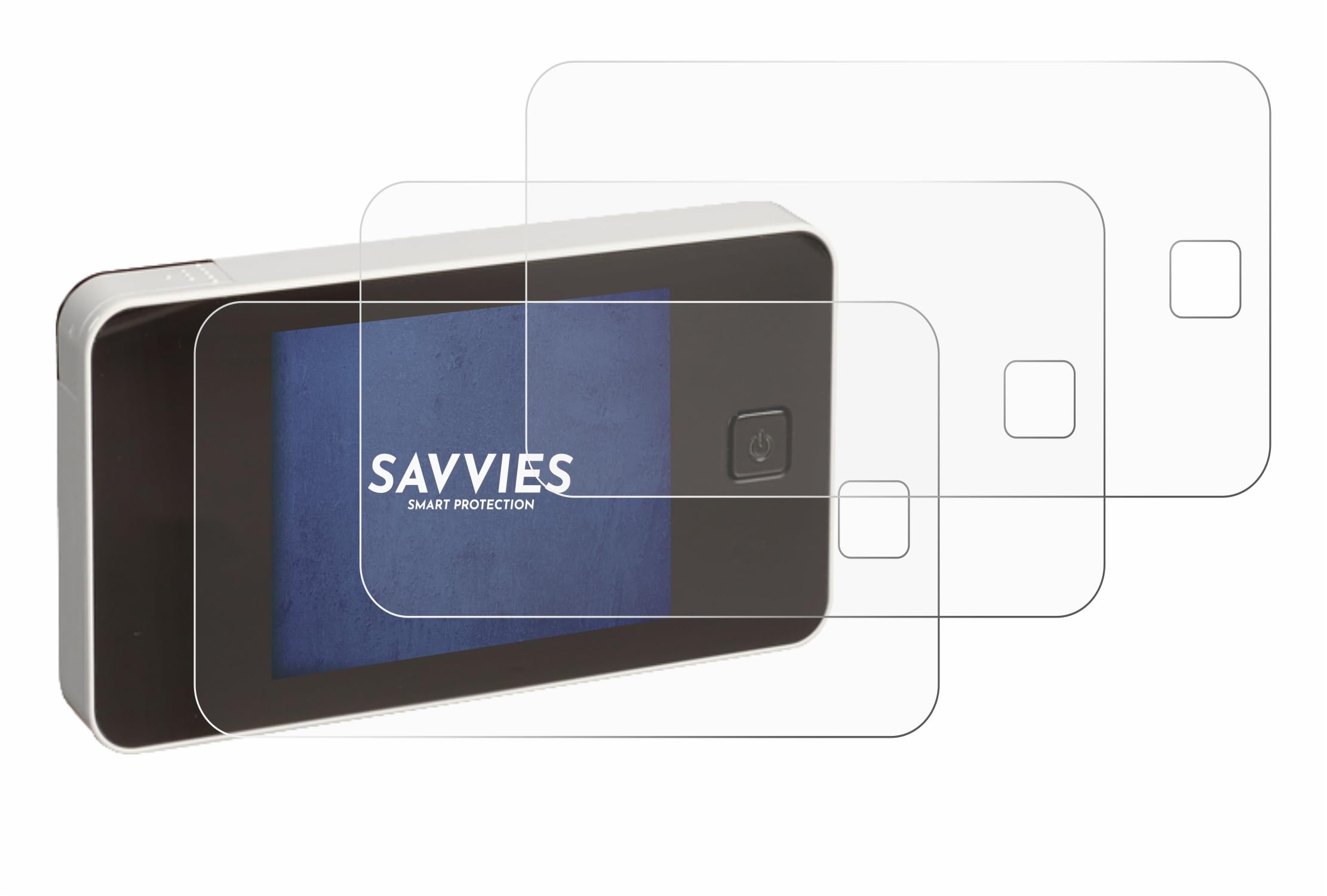 savvies 18 Pack Screen Protector Compatible with Burg Wächter eGuard DG 8100 Protection Film Clear