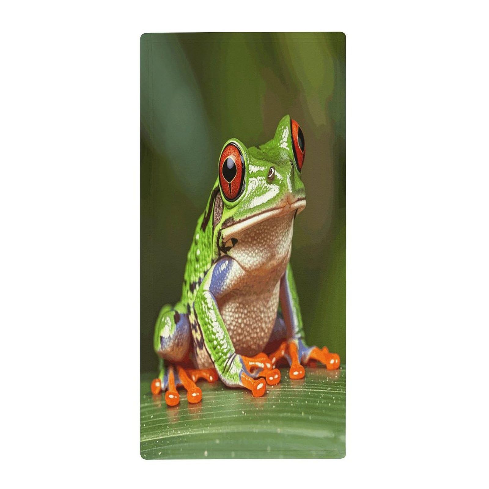 Gants de toilette grenouille super doux pour le spa et l'hôtel