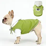 Dog Hoodie Sweater for Small Medium Dogs, Soft Fleece Dog Sweatshirt with Hood, Warm Puppy Clothes Pullover Dog Jacket Coat for Winter Fall, Cute Pet Hoodie Dog Clothes for Dogs Cats-L
