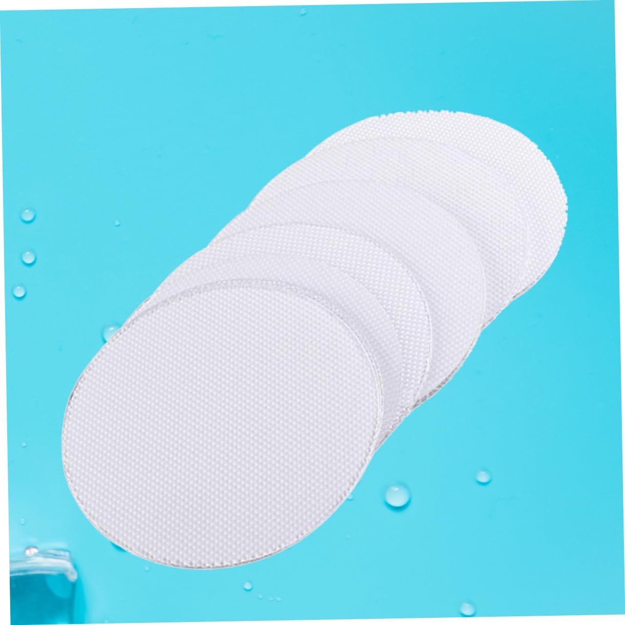 WOONEKY 60 Piezas calcomanías de Forma Redonda Adhesivos para bañera Antideslizante bañera Adhesivos Antideslizantes para bañera Tiras de Seguridad para el baño Antideslizante