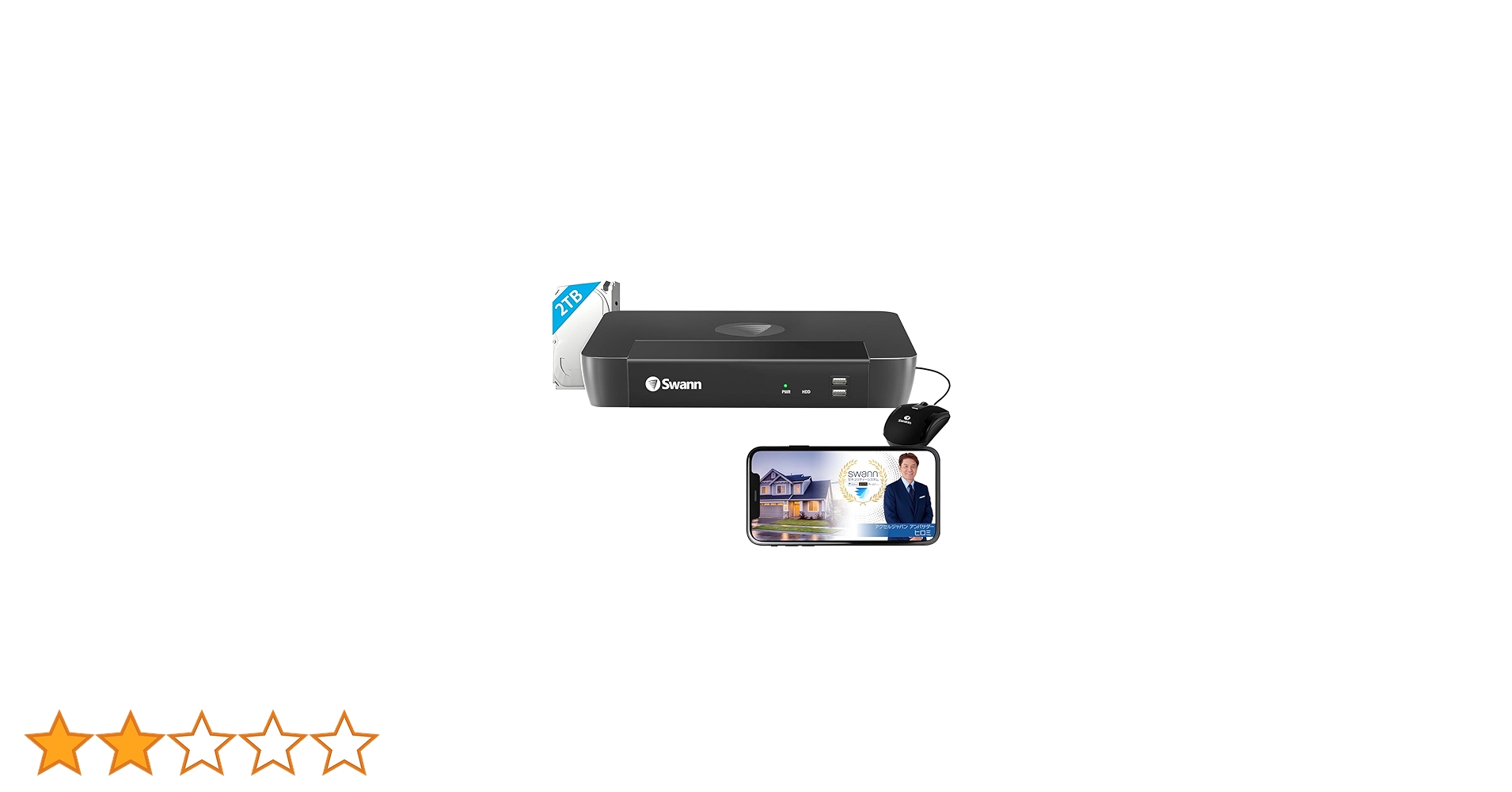 Amazon.co.jp: 【日本正規代理店】Swann セキュリティカメラ 8CH