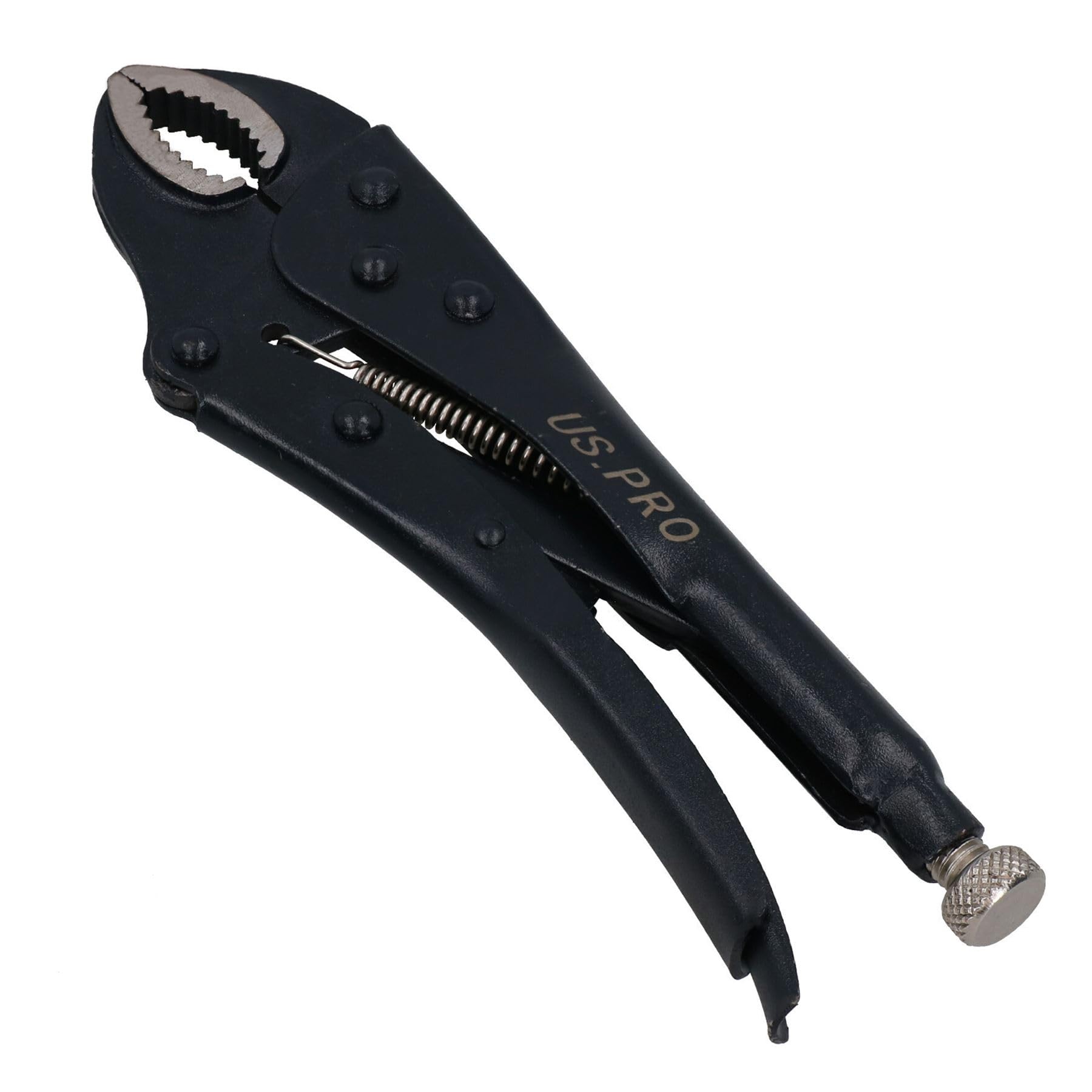 10" Curved Jaw Locking Mole Pliers Adjustable Vise/Vice Grips Welding AT074