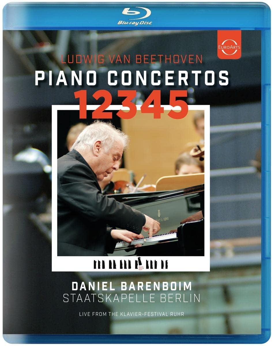 Daniel Barenboim plays & conduts Beethoven Piano Concertos 1,2,3,4,5