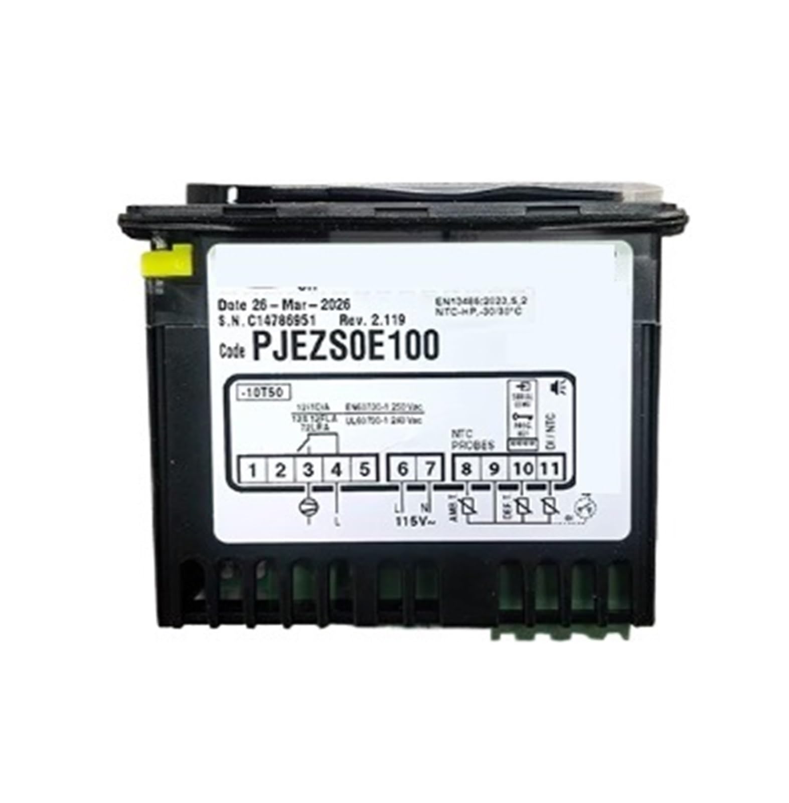Thermostat PJEZS0E100 AC115V Temperature Control For Industrial