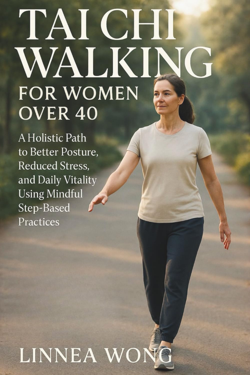 TAI CHI WALKING FOR WOMEN OVER 40: A Holistic Path to Better Posture, Reduced Stress, and Daily Vitality Using Mindful Step-Based Practices