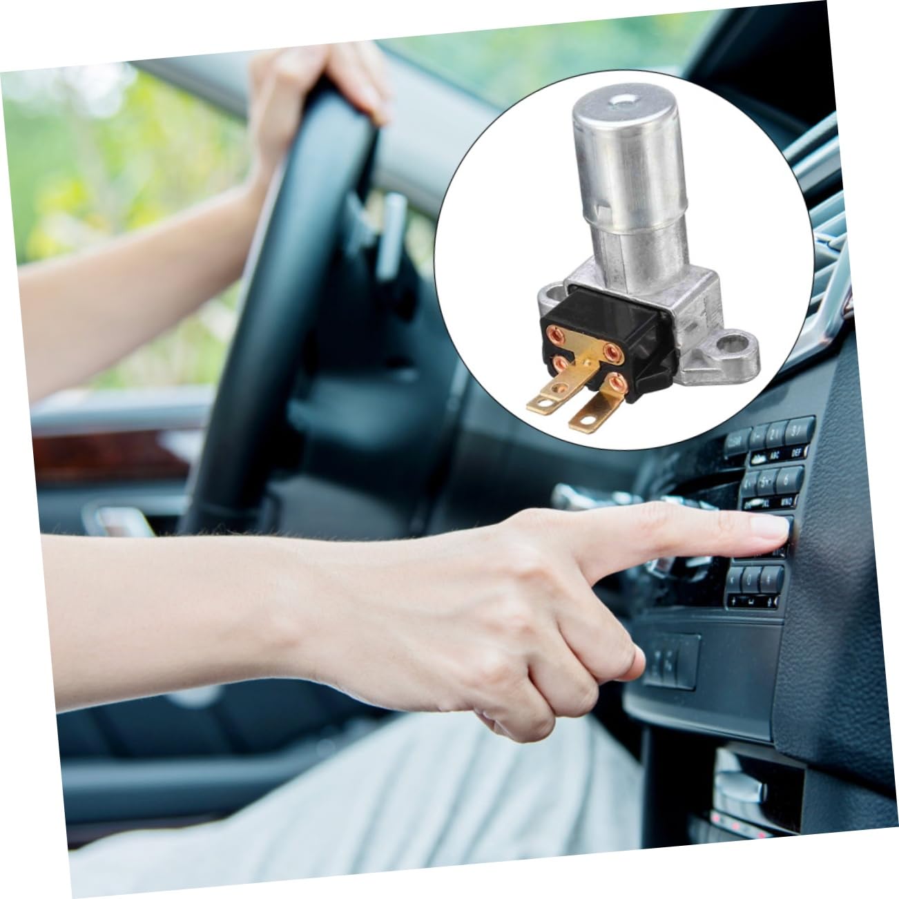 Low Beam Control Switch Easy Install Headlight Control Near Light Switch Light