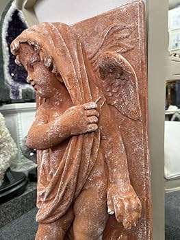 エンジェル壁画　テラコッタタイル エンジェル壁画 テラコッタタイル 美術品・アンティーク