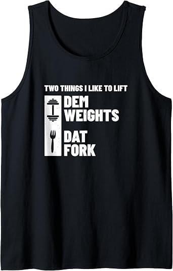 Fitness Gym Meme - Weightlifting Bodybuilder - Funny Workout Tank Top