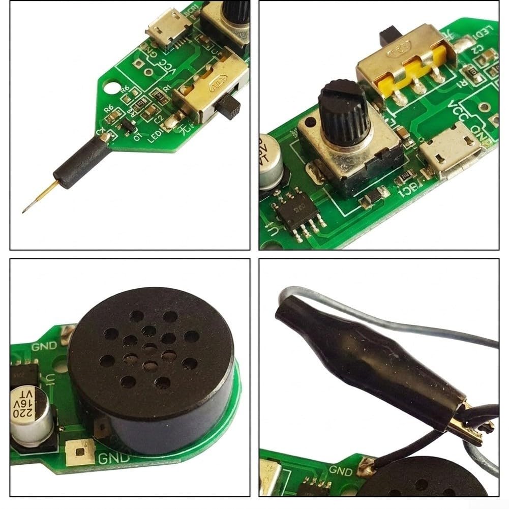 Audio Signal Detector 9.5cm Type-C Power Visual Light(without shell)