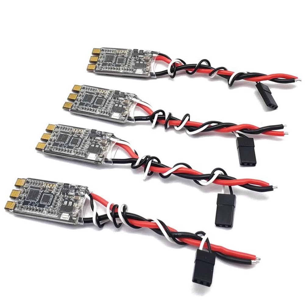 BLHeli-S ESC 30 A Controller elettronico di velocità 4 pezzi, compatibile con DSHOT600 per Drone Multicottero FPV RC Quadcopter