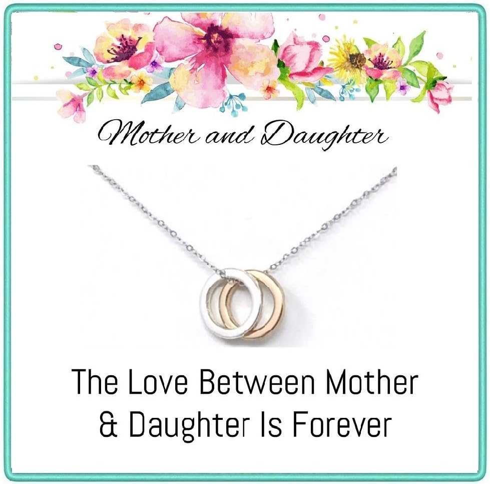 Mother Daughter Necklace Gift set, Gifts for mom and daughter