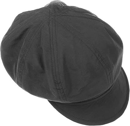 Seeberger Berretto Antipioggia Twotone Newsboy Donna - Cappello Con Visiera, Fodera In Cotone, Taglia Unica (56-58 Cm) - 5
