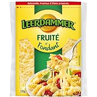 Une recette unique alliant un goût doux et fruité, et la fondance naturelle de LEERDAMMER pour des pâtes, pizzas et grâtins irrésistibles. ALLERGÈNES: LAIT DÉSIGNATION LÉGALE DU PRODUIT: Fromage à pâte pressée
