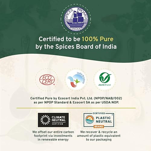 Vista 68 de SPICE TRAIN - Vainas de cardamomo verde orgánico de la India (3.53 onzas), de 5/16 pulgadas de largo, elaichi, rico en vitamina A y antioxidantes