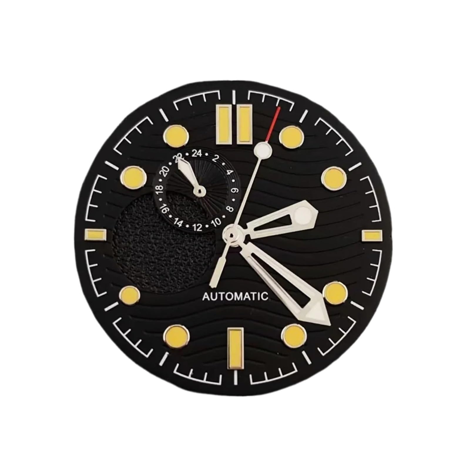 Cadran NH39 montre 31mm vert logo personnalisé composant réparation horlogère - 2
