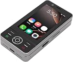 Generic 4G Diapositive Téléphone Compact Design Dual SIM Téléphone portable à écran tactile pour 8.1, Smartphone portable pour les voyageurs (Grey)