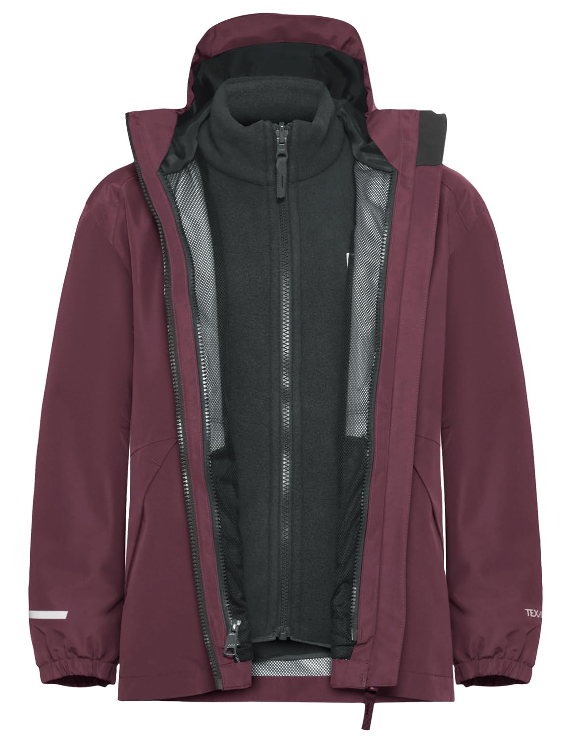 Jack Wolfskin Mädchen Iceland 3in1 Jacket K Jacket