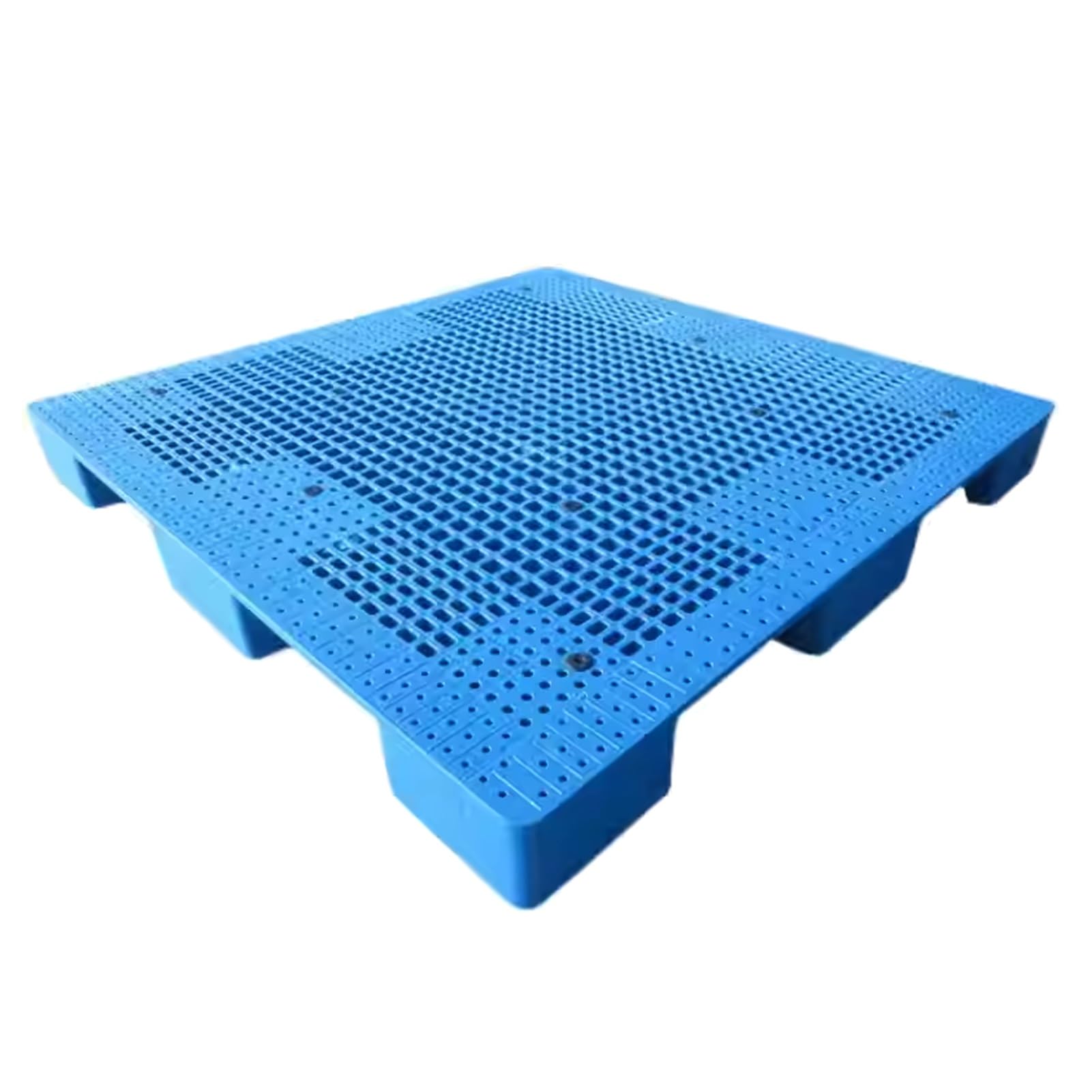 GOCHUSX Plastic Pallet, Lightweight Storage Grid Pad, Indoor and Outdoor Storage Grid Pad, Easy to Stack for Goods Cartons Oil Drums Buckets Garage Supermarket(100x80x14cm-3PCS)
