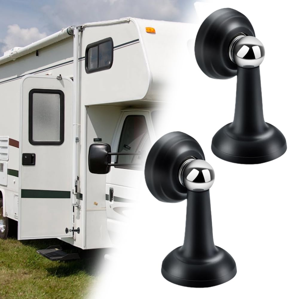 2-Pack Magnetic RV Door Holder Heavy Duty Baggage Door