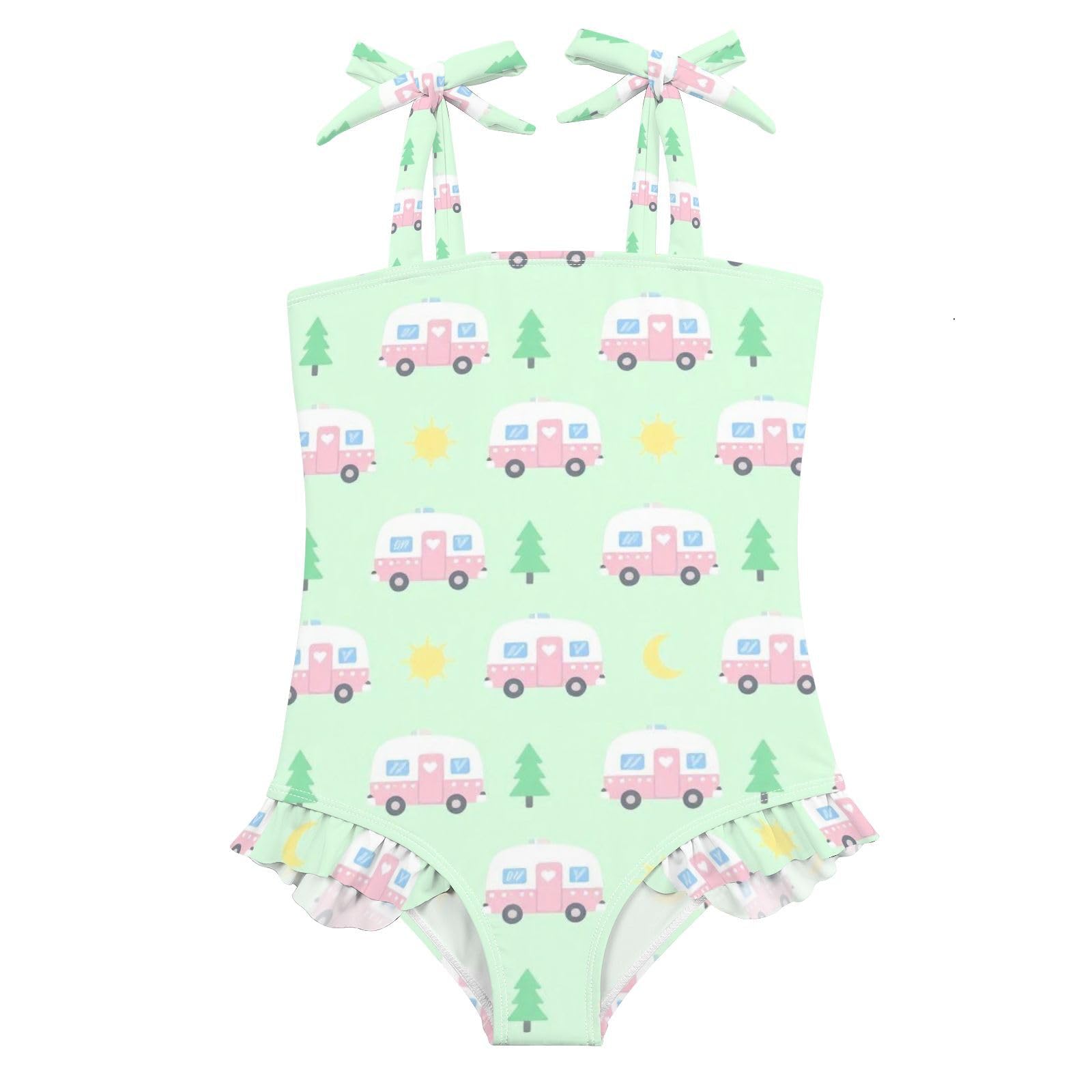 FRODOTGV Costumi da bagno interi per ragazze ad asciugatura rapida costume da bagno sportivo estivo costumi da bagno per bambino bambino