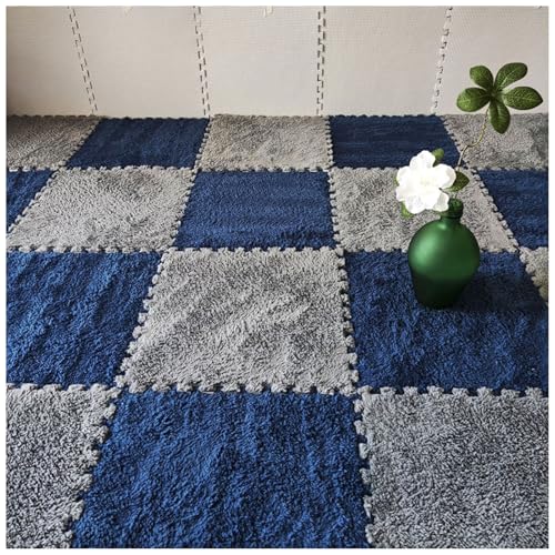 Alfombrillas de espuma entrelazadas de 12 x 12, azulejos duraderos para oficina y sala de estar 3