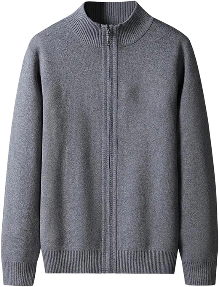 Men's's Cardigan Knitted Sweater Cardigan Zipper Knit Wear Outwear Jackets