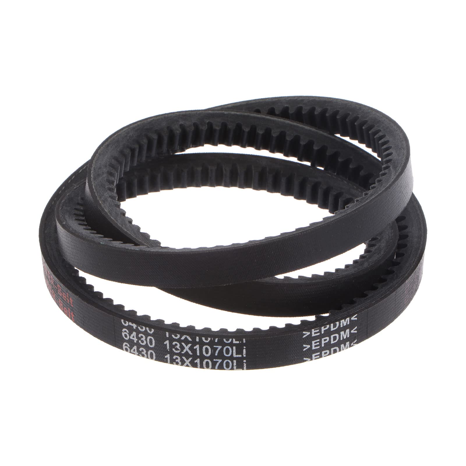 Lot De 2 Courroies Trapézoïdales AX34 870mm - EPDM, Pour Transmission Puissance, Machines Agricoles, Outils - 2
