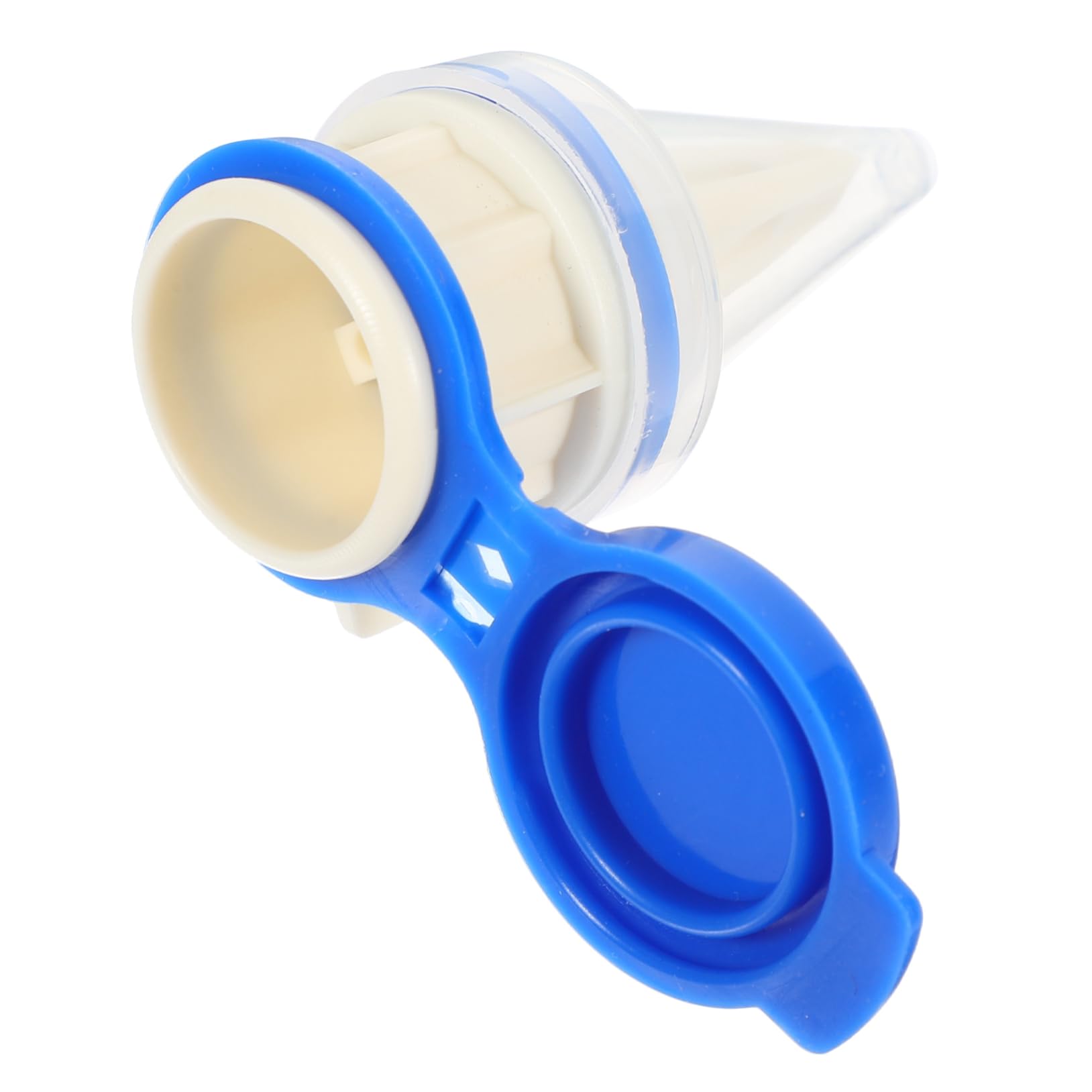 IMIKEYA Drink Deflector Bottle Spouts for Pour Reusable Nozzle Drink Dispenser with Lids Beverage Extension Liquid Drink Divider Party Supply Keep Drink Fresh Diverters Blue