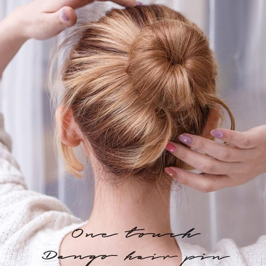Chignon Facile Per Capelli,2 PCS French Twist Accessori Capelli Ciambelle Chignon Magic Bun Maker per Ragazza Donne (2 Colori)