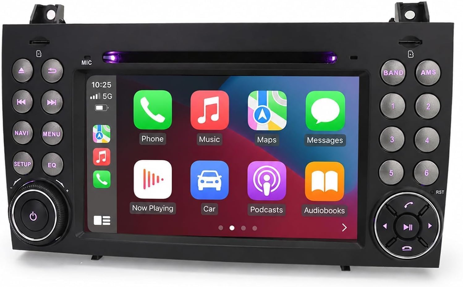 Erisin 8GB+128GB Android 16 Autoradio DVD per Mercedes Classe SLK R171 W171