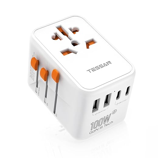 TESSAN 100W GaN Universal Adapter