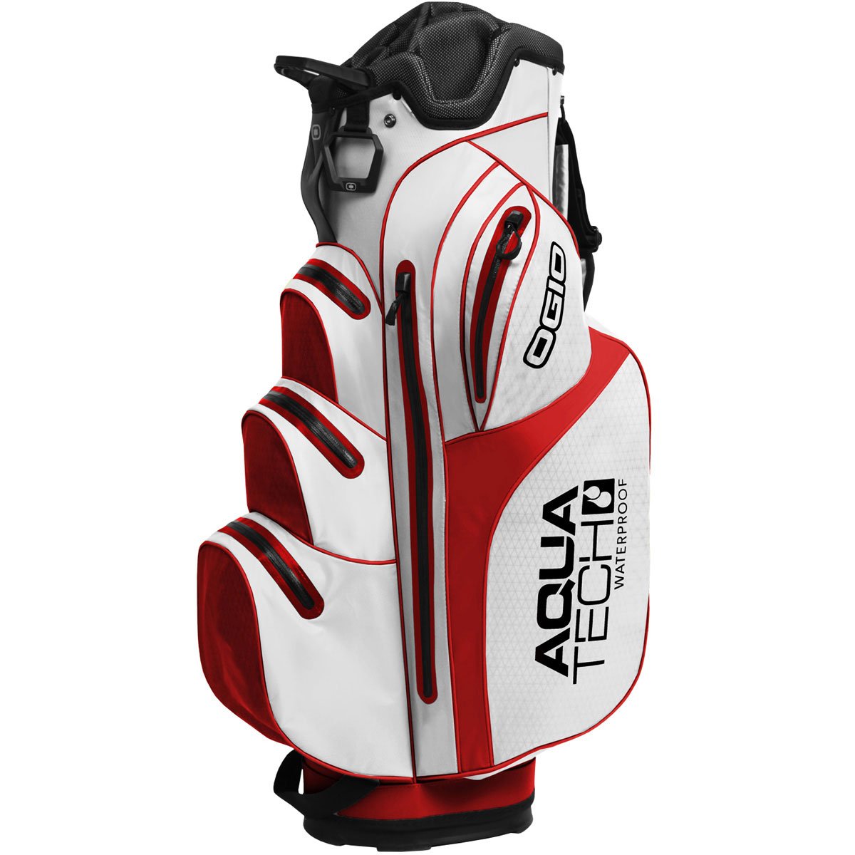 Amazon | OGIO AQUATECHキャディバッグ 124043 021:レッド