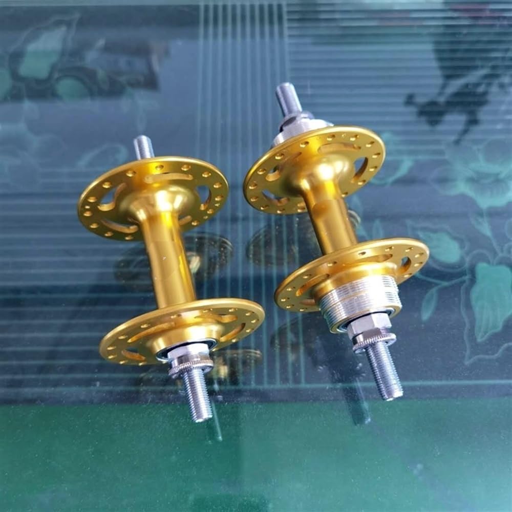 Serrages Et Blocages Rapides 20 24 28 32 36 Holes Fixed Gear Bicycle Single Speed Bike Hub with Sprockets and Lock Nuts Moyeu De Roue Brochettes
