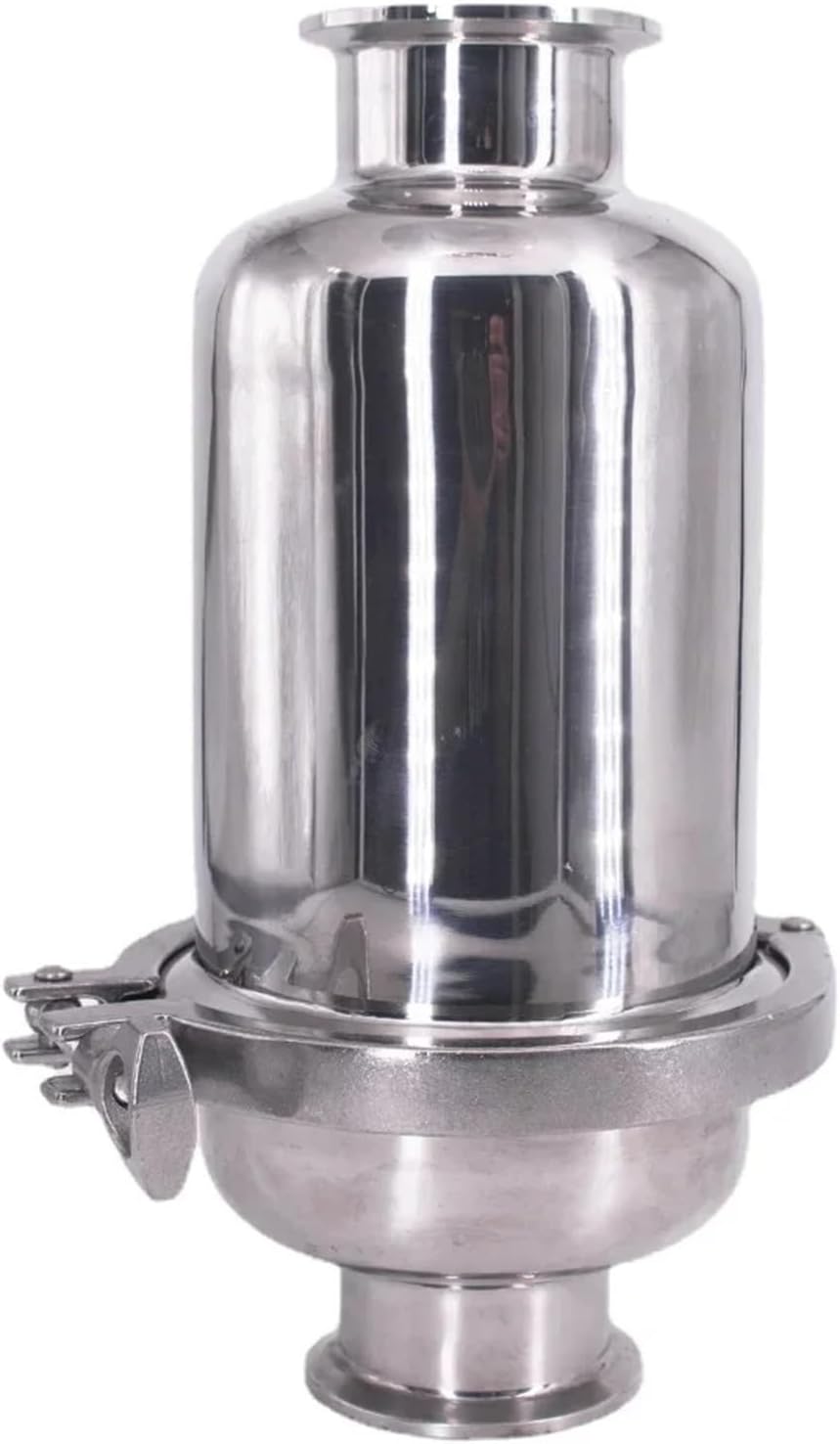 Length 245mm Fit 19/25/32/38/51mm Pipe x 1.5" 2" Tri Clamp in-line Filter Strainer Homebrew Beer Brewing SUS 304 Stainless Steel(300 Mesh,32mm Pipe K50.5mm)