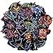 Noctilucent Stickers Marvel Avengers Laptop Stickers Decal-50pcs Waterproof Graffiti Stickers Water Bottle Vinyl Sticker Decals for Superheros,MacBook Car Helmet Bike Motorcycle Bumper (Not Random)