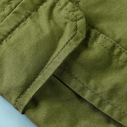 Short cargo décontracté léger multi-poches avec taille ajustable