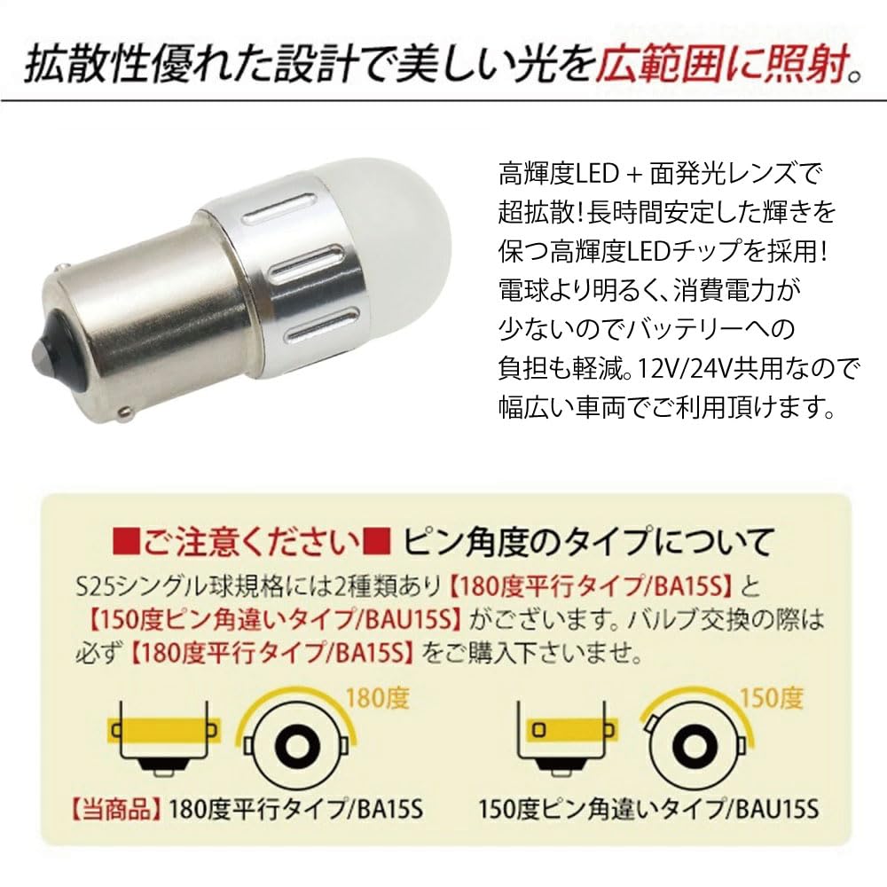 マグナムマーカー　イエロー　ラスト10個 トラック サイドマーカー LED 24V 丸型 10個 セット マーカー