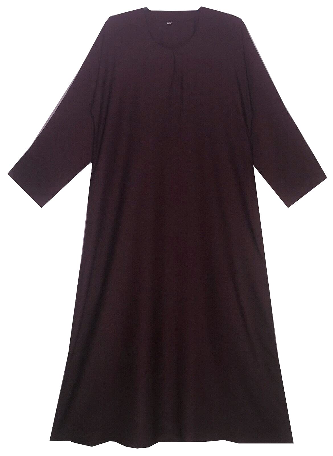 Regular Fit Plain Dubai Abaya/Jilbab/Burqa with Pocket.Nice & Soft NIDA Fabrice