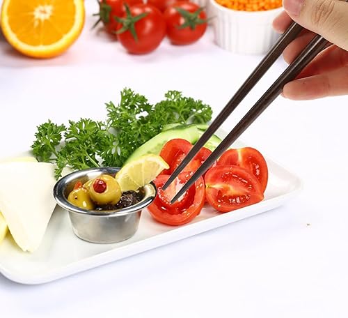 Miniatura 5 de FELTECHELECTR Juego de cuchara y palillos de madera, 3 pares de utensilios reutilizables de estilo japonés para viajes de picnic y uso diario