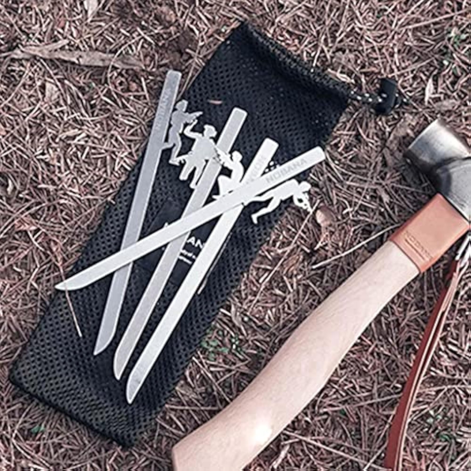 Tent Pegs Stakes Nails Set for Camping