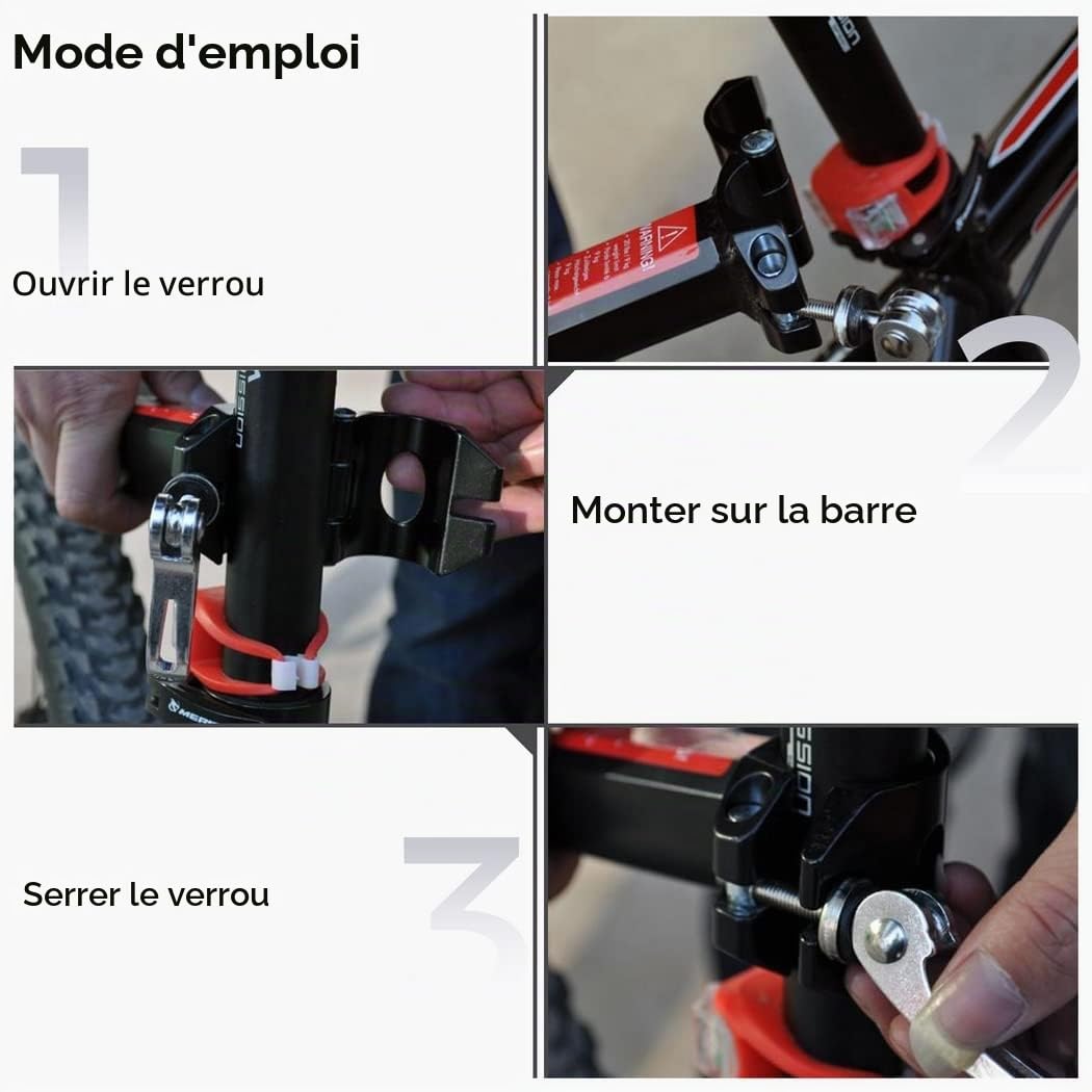 yeesport Porte vélos arrière Universel - Porte-Bagages à dégagement Rapide