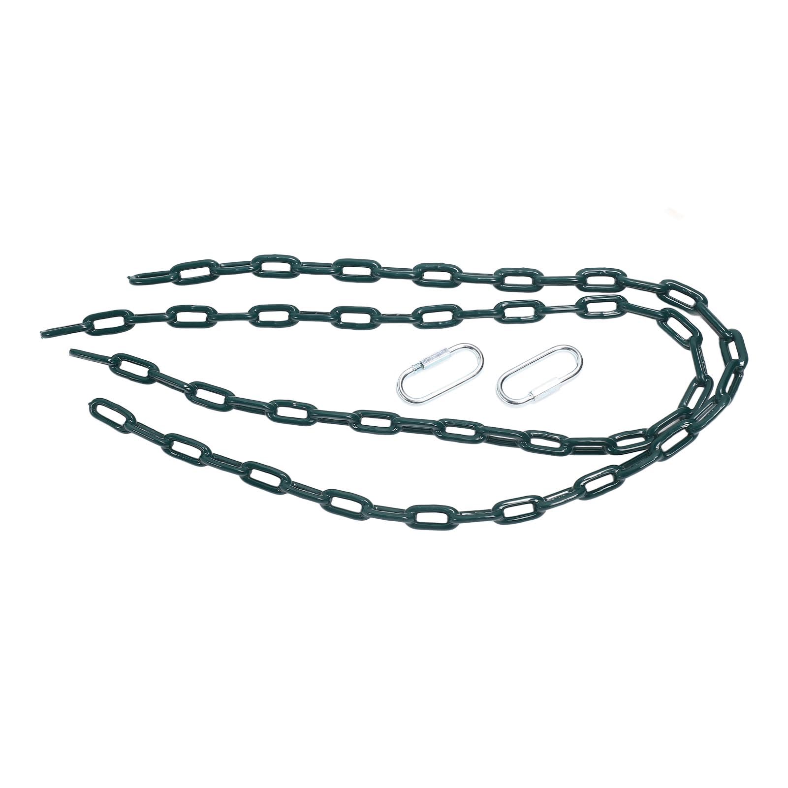 Asiento de Columpio para Niños Pequeños con Agarre para los Dedos, Cadenas Recubiertas de Plástico, Soporte de Carga de 200 Kg, Cadenas Ajustables para Juego