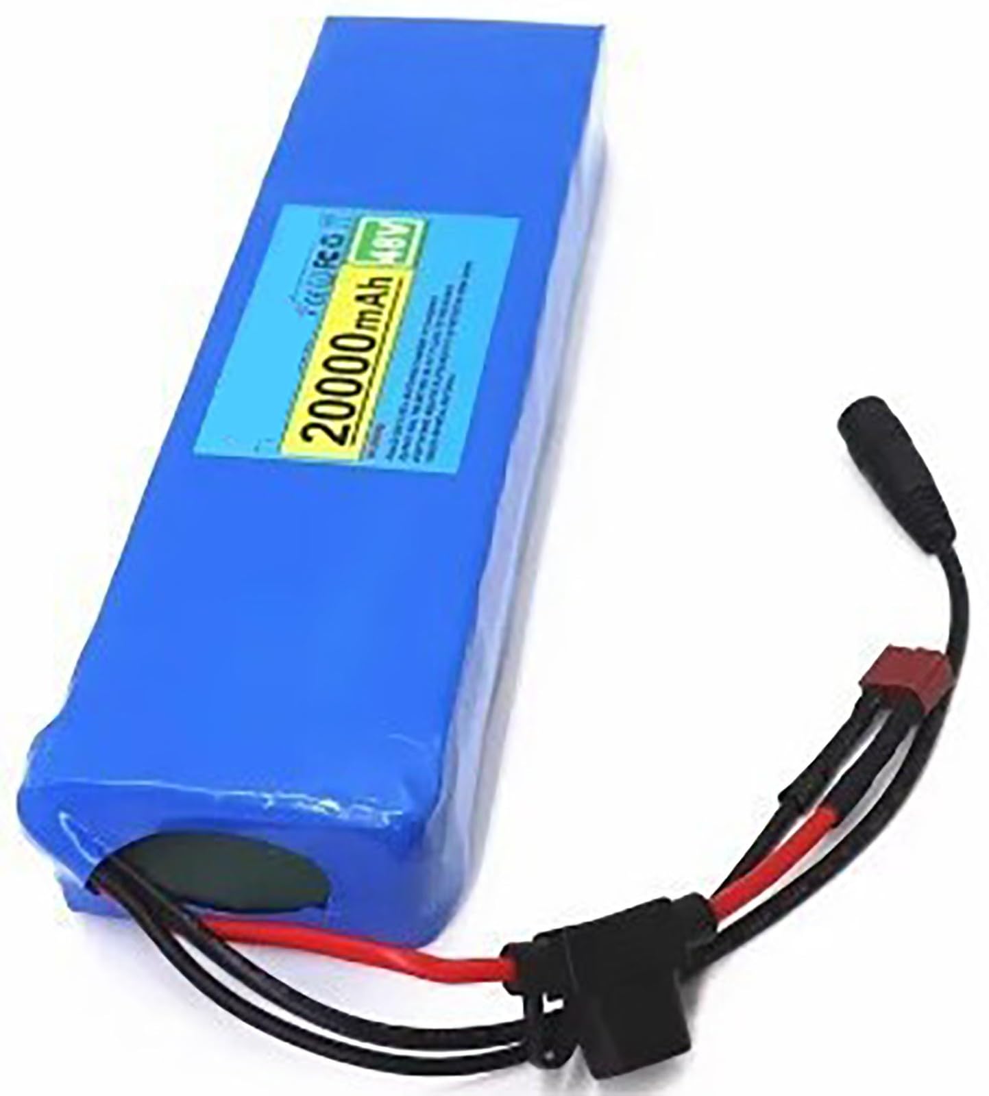 Ebike Batterie 48V Haute Puissance Batteries 48V 20Ah avec Chargeur 13S2P Batterie pour Vélo Électrique PVC Étanche, pour 250W 350W 500W 800W 1000W Moteur