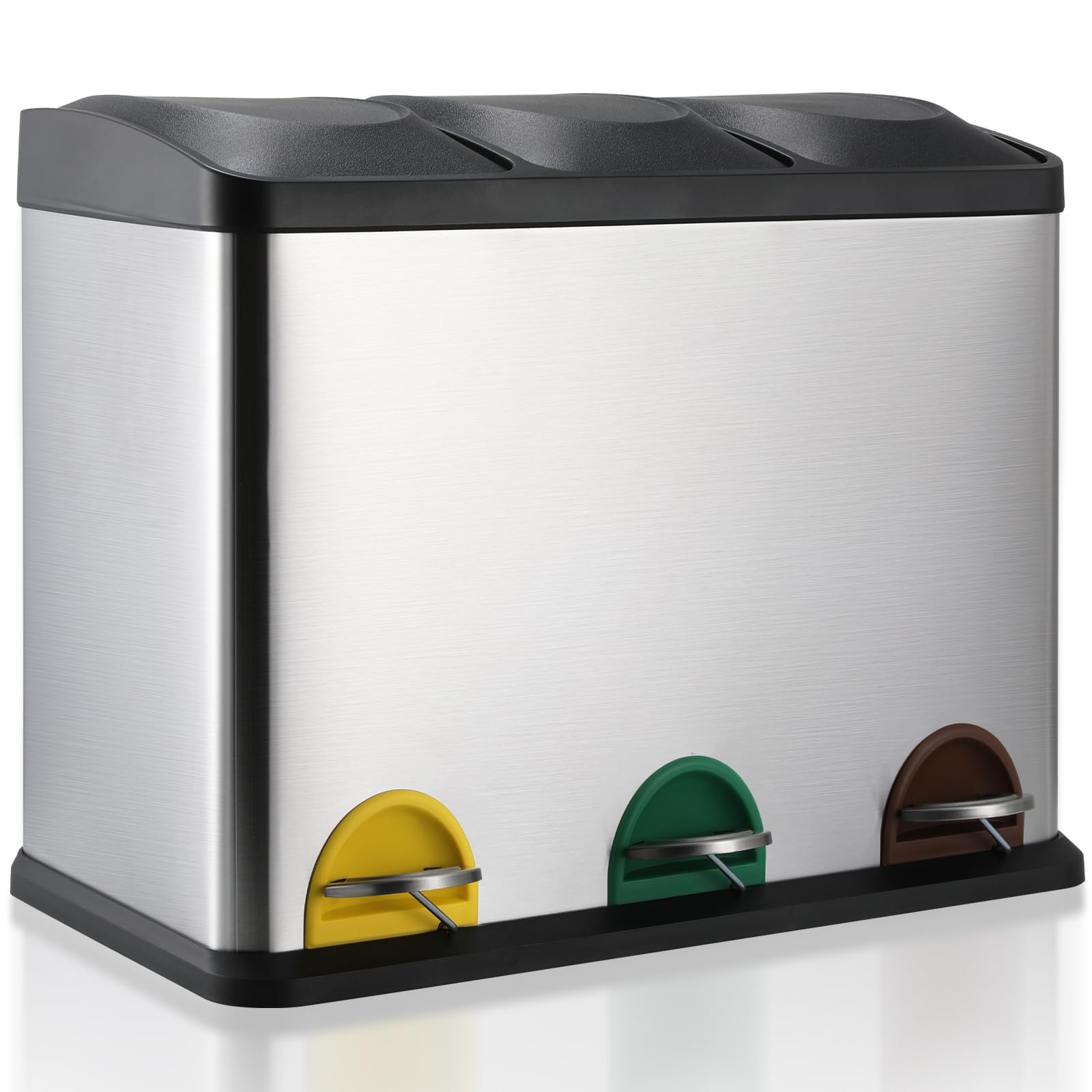 Poubelle Tri Selectif Bac Systu00e8me De Tri Des Du00e9chets