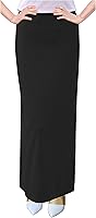 BABY O Women's Modest 37" Ankle Length Maxi Straight Skirt - Stretch Knit Jersey, Wrinkle-Free, Made in USA