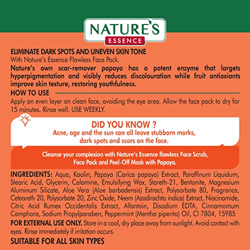 Image of Nature's Essence Anti Marks Face Pack , Orange, Papaya, 65ml