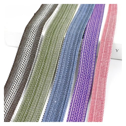 Sangle en coton polyester robuste coloris café pour finitions