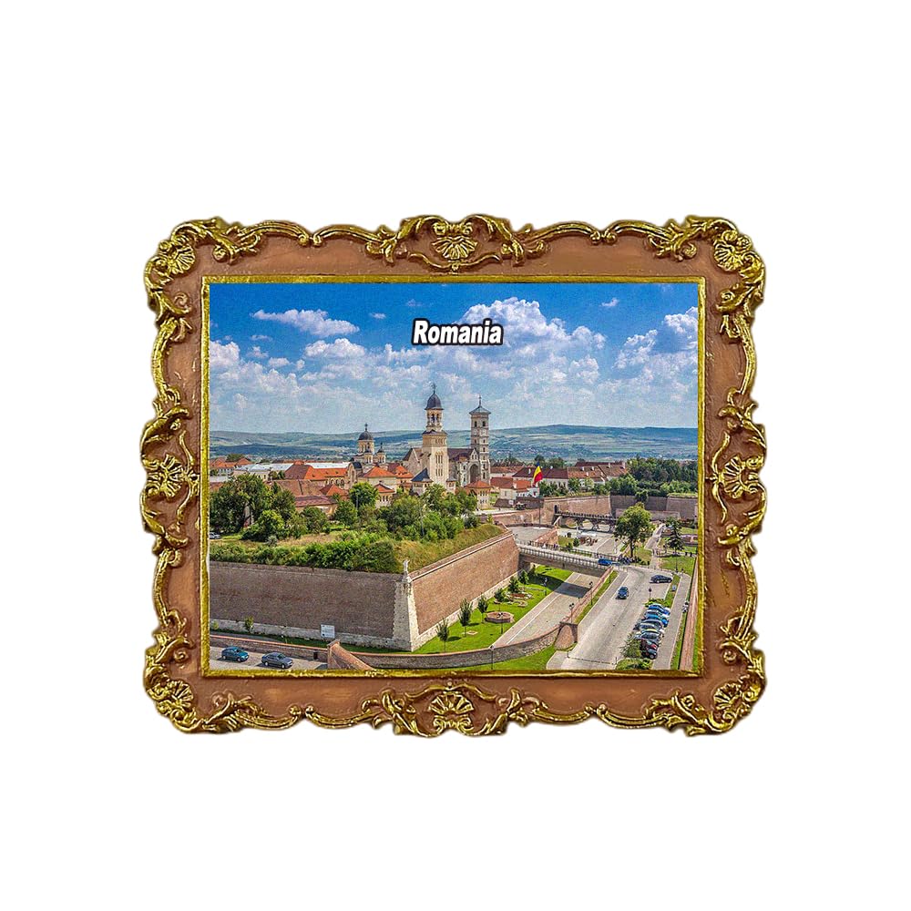 Alba Iulia Romania magnete da frigorifero 3D souvenir da viaggio