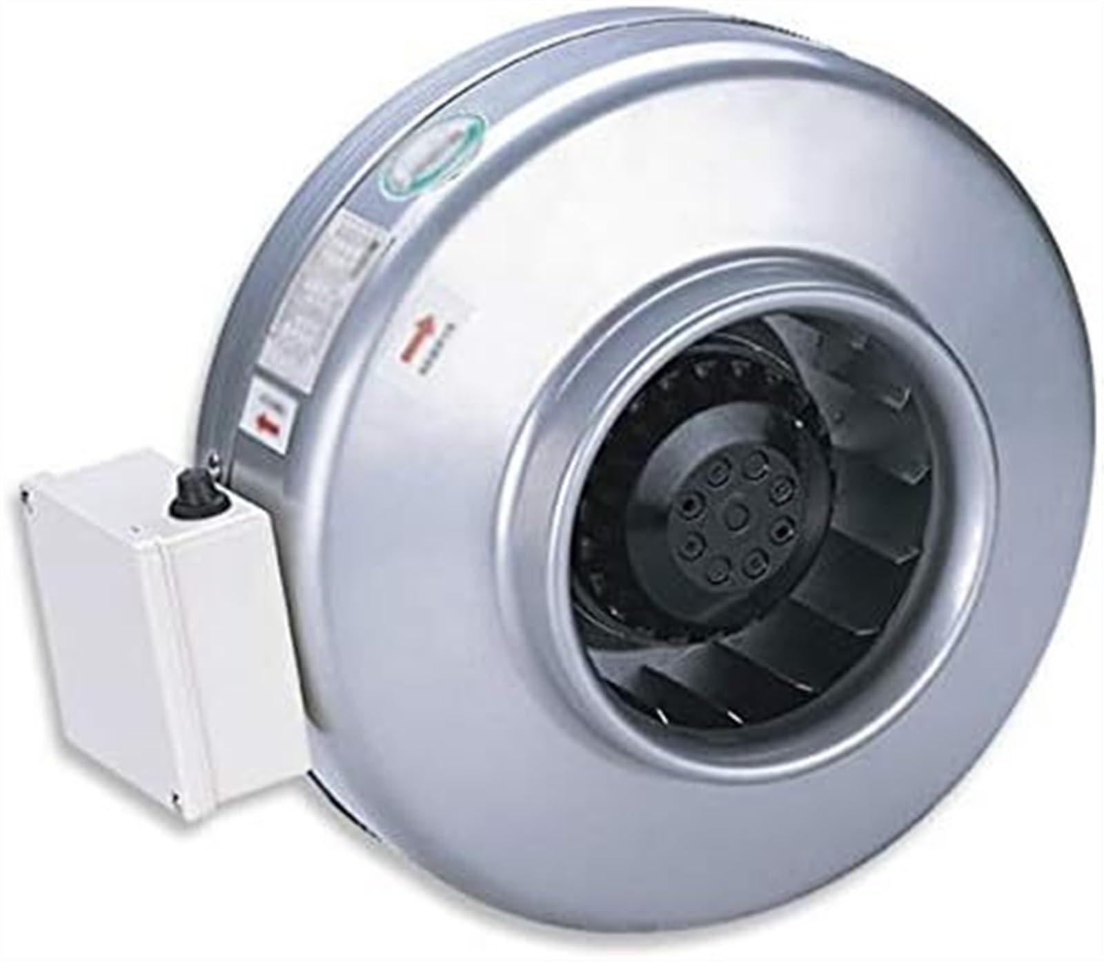 Ventilateur centrifuge de conduit circulaire haute performance éco